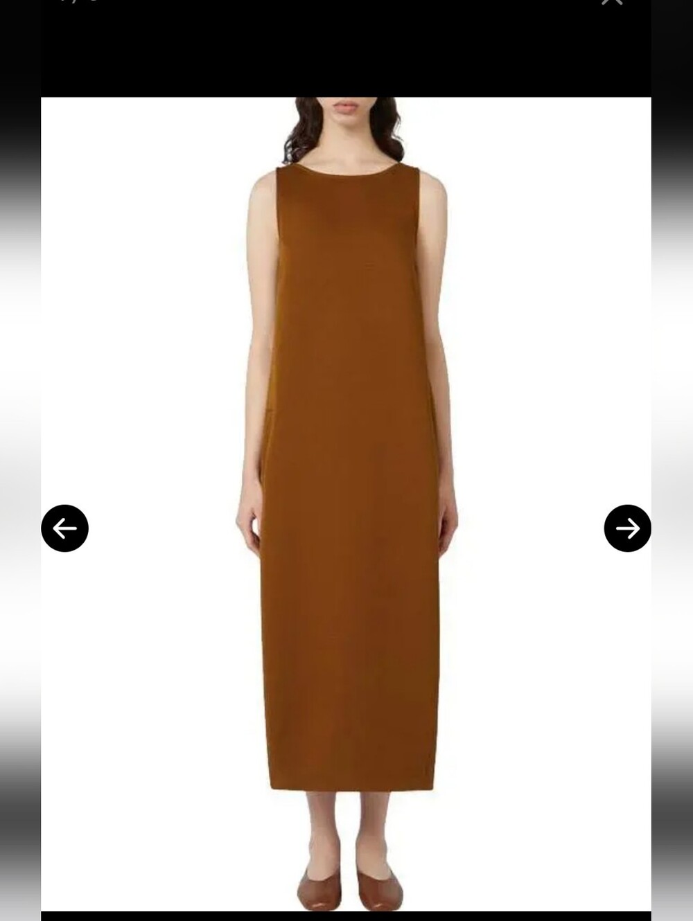 MM By MAX Mara Maxmara Albio Sleveless Shift Dress Sz Large BRAND NEW W/o TAGS